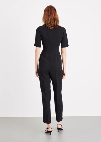 Phase Eight Nina City Jumpsuit Black Canada | LJOSEC-368